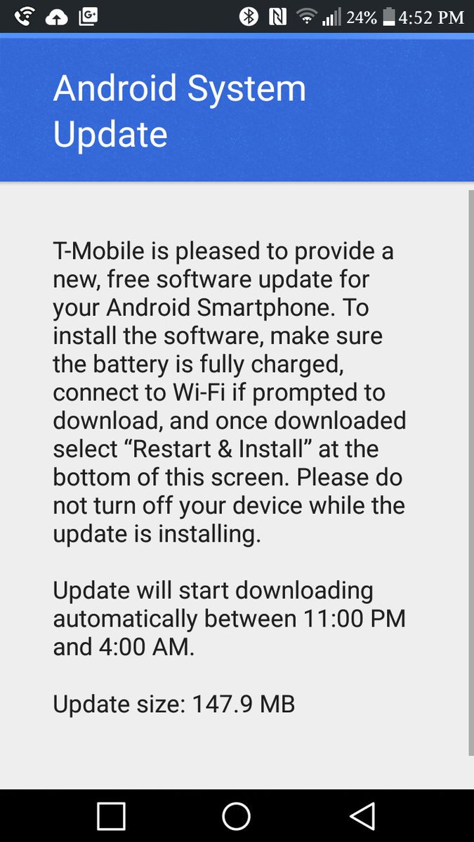 mrjlwilliams's tweet photo. It's not 6.0 I'm sure, but at least it's something lol. @Tonypazo216 #LGGStylo @TMobile https://t.co/eVyX1qEJ3a