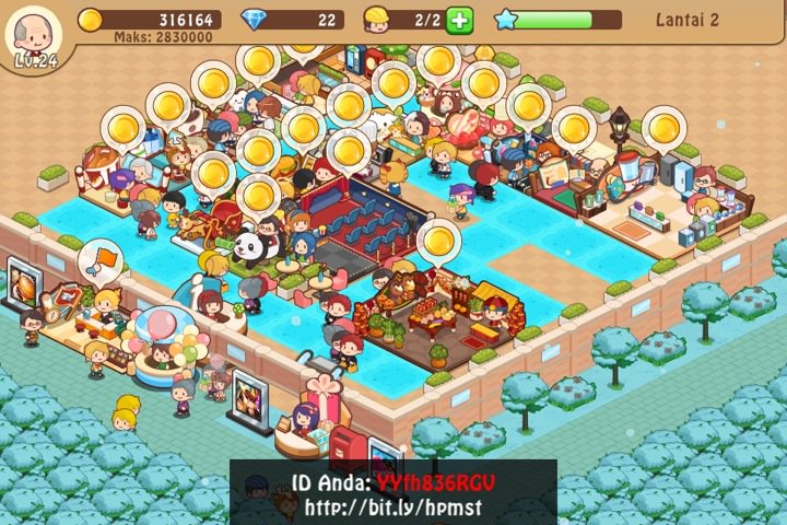 VinaOctaviari's tweet photo. Seru banget di #HappyMallStory. ID saya:YYfh836RGV @HappyHappyLabs https://t.co/HyQAkOYcWT