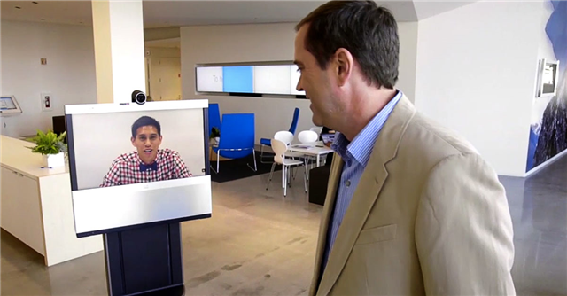 CiscoCPT's tweet photo. Meet @iRobot Ava 500, a video collaboration robot who’s transforming the #FutureOfWork https://t.co/rCS9NFvkeE https://t.co/0H85Fx7ssw