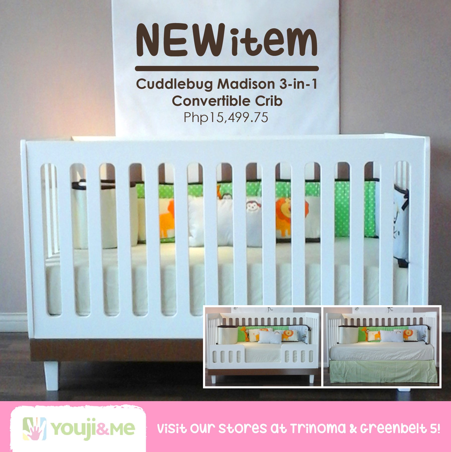 cuddlebug madison crib