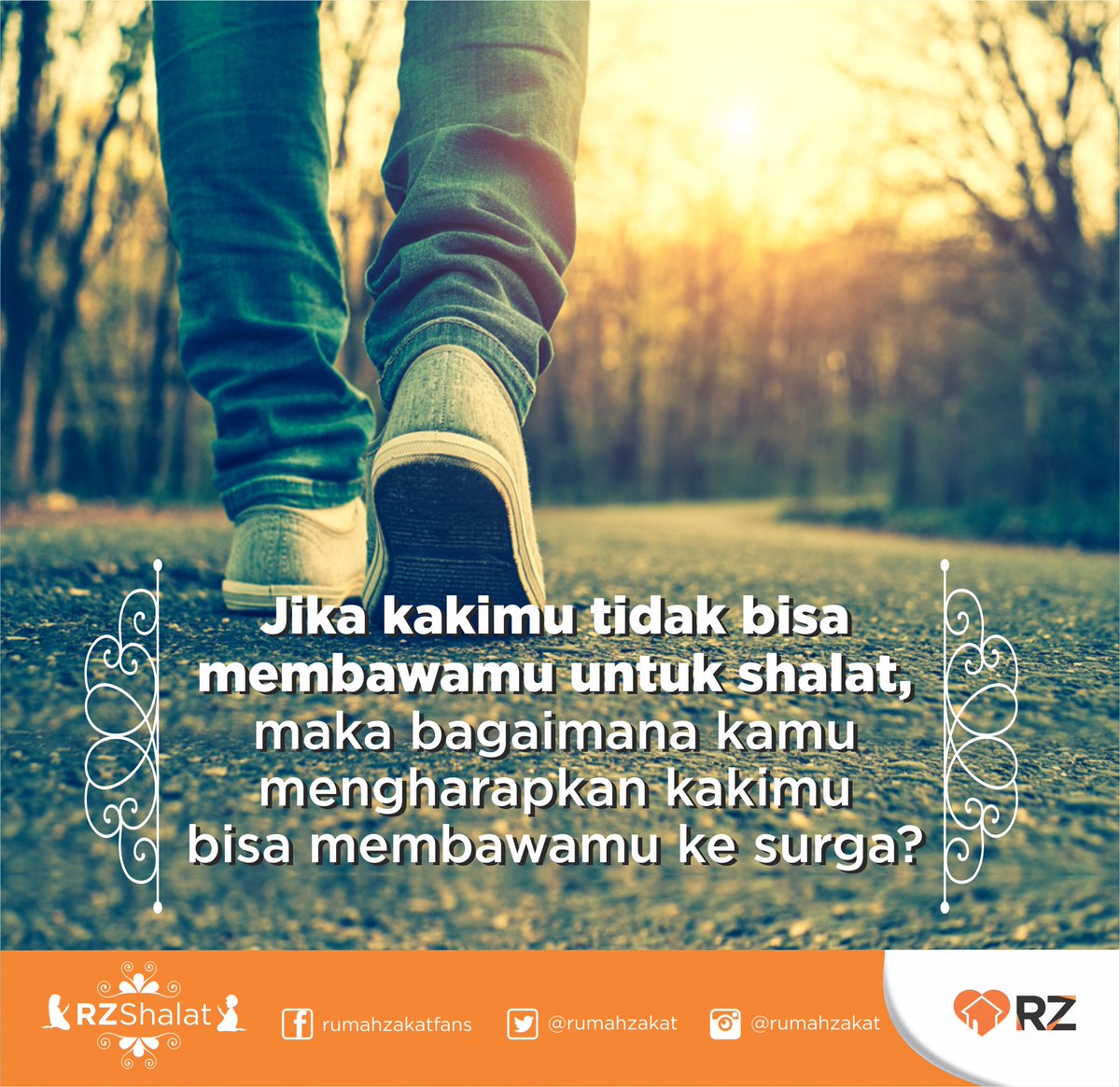 #RZMaghrib Mari bersegera menuju mesjid untuk shalat maghrib berjamaah