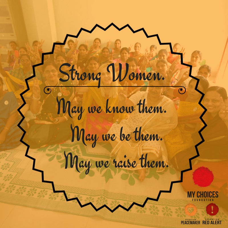 PeacemakerMCF's tweet photo. Happy International Women's Day! We want to honour all the Strong women and men who #respect2protect women &amp; girls! https://t.co/vXpZIPUMGJ
