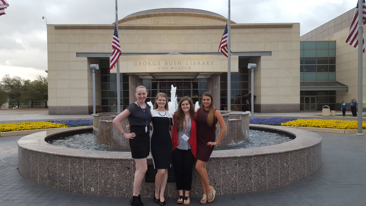 StetsonSGA's tweet photo. Stetson SGA spent time networking with SGAs from across the US today at the George Bush Library during #COSGA2016. https://t.co/gklLfuqeFC