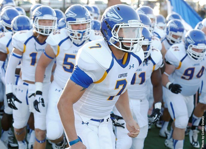 Truly honored to receive an offer from the University of Nebraska Kearney!! #GoLobos ⚪️🔵🏈
