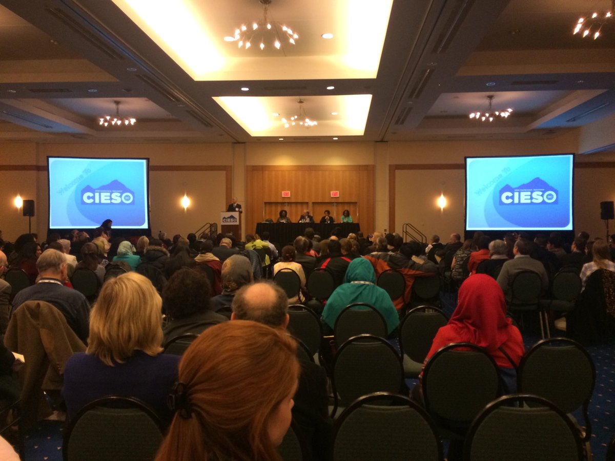 Opening ceremony of #CIES2016