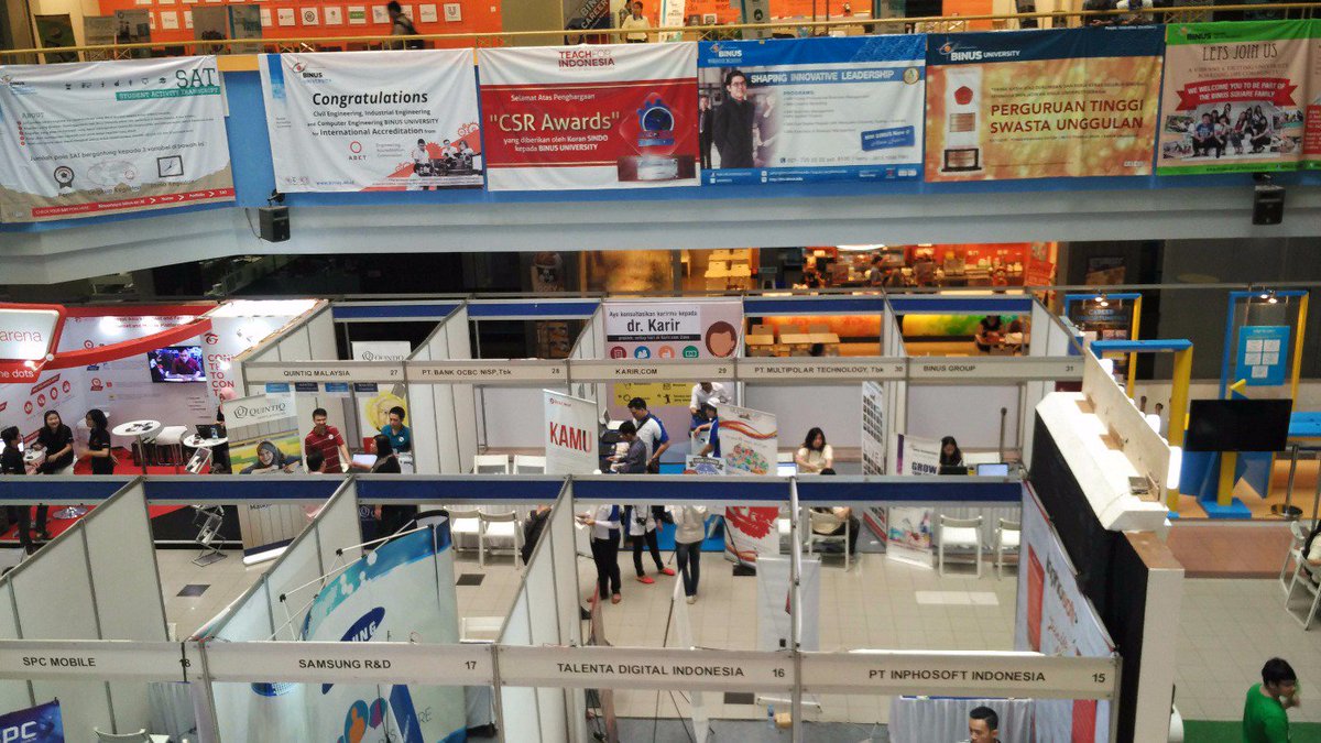 We`re Opening right now! #BINUSJOBEXPO <a href="/BINUSCAREER/">BINUS CAREER</a>