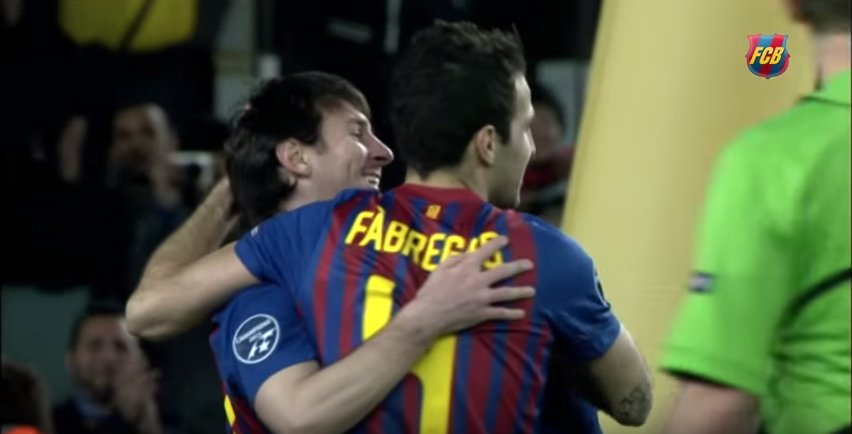 The9couk's tweet photo. It’s four years today since #Messi scored 5 against Bayer Leverkusen. 
https://t.co/0C5iLisP8K https://t.co/98DTpZtzDa