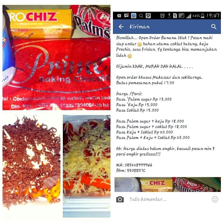 wandy17_'s tweet photo. Open order ! Pisang Nugget 
Please kontak 085228999946
Bbm: 55088D7C https://t.co/mdvgI0m3On