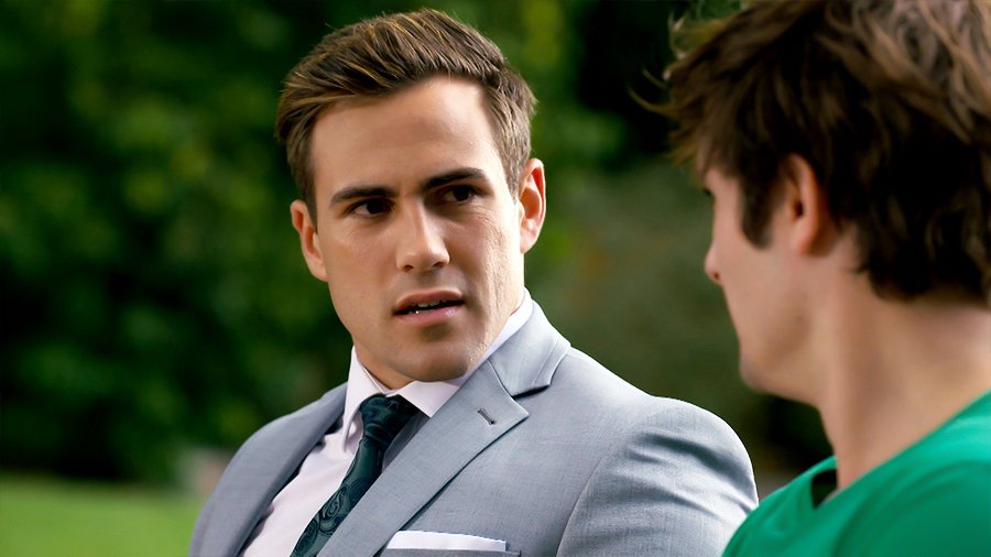 neighbours's tweet image. Aaron is left devastated tonight on #Neighbours - get the tissues ready!