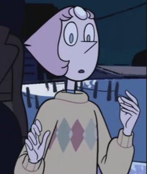 pearl (looking good in a sweater)