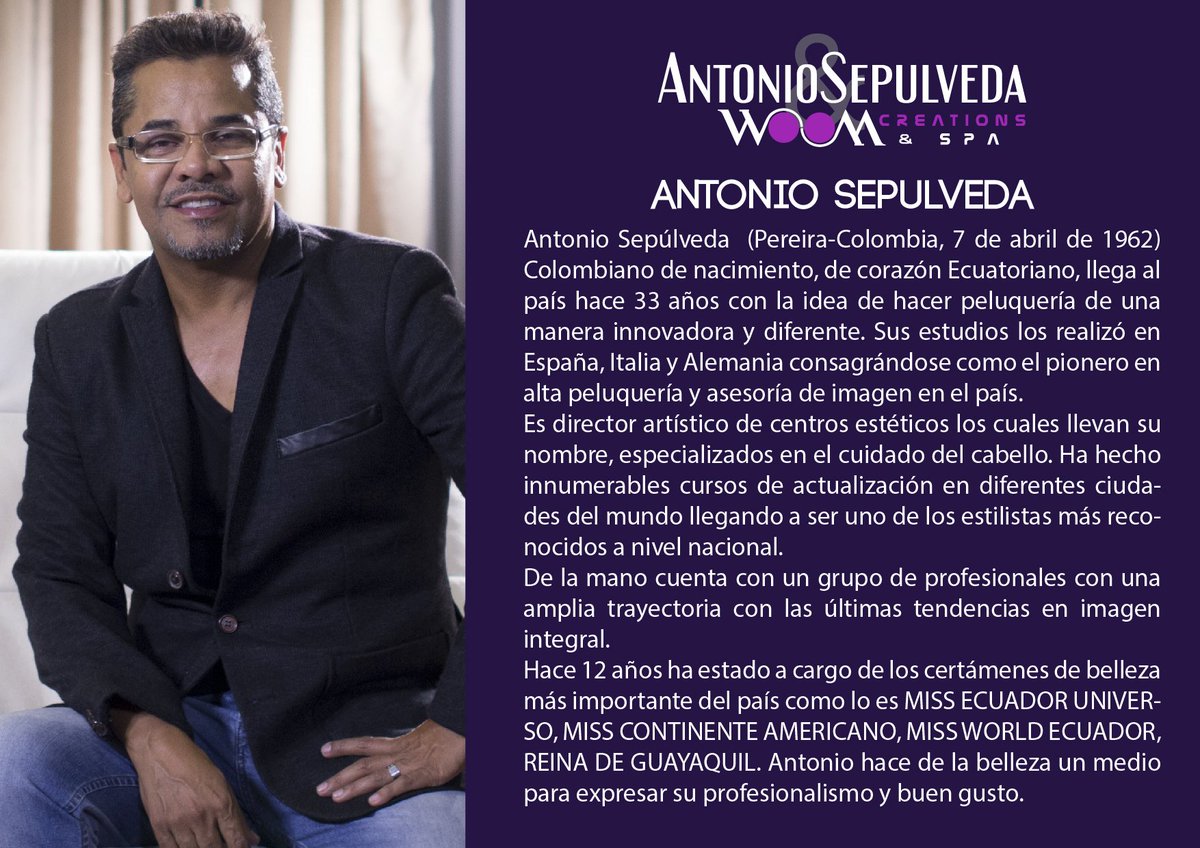 Cerramos este mes recordándoles a todos la trayectoria del maestro en Belleza: Antonio Sepulveda #Profesionales