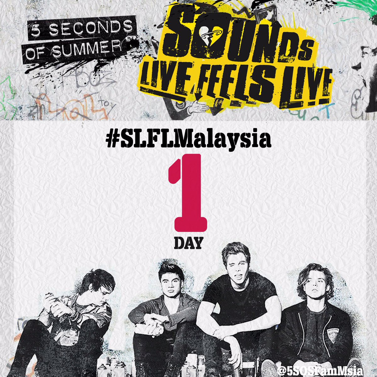 5SOSFamMsia's tweet photo. #SLFLMalaysia is TOMORROW!!!! 😱😱😱😱😱 https://t.co/ilFGSOXa1p