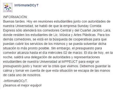 InformateDCyT's tweet photo. INFORMACIÓN
#InfórmateDCyT
¡Seamos el mejor equipo! https://t.co/TDLFpf251u