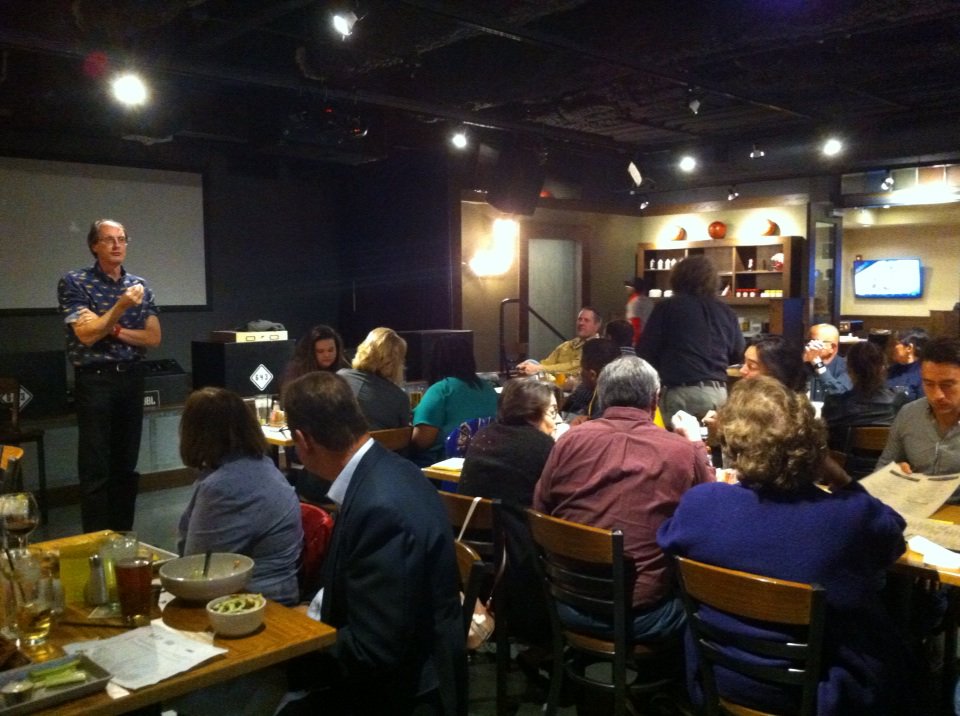SKySciFest's tweet photo. #KeithPhilips takes the floor! @643SportsBar https://t.co/sdTvP1hs34