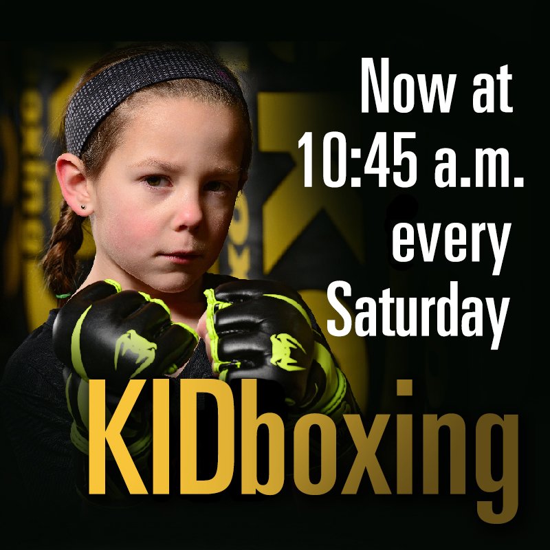 CKOGR8's tweet image. The 9:30 class is for you, the 10:45 class is for them. #KIDboxing