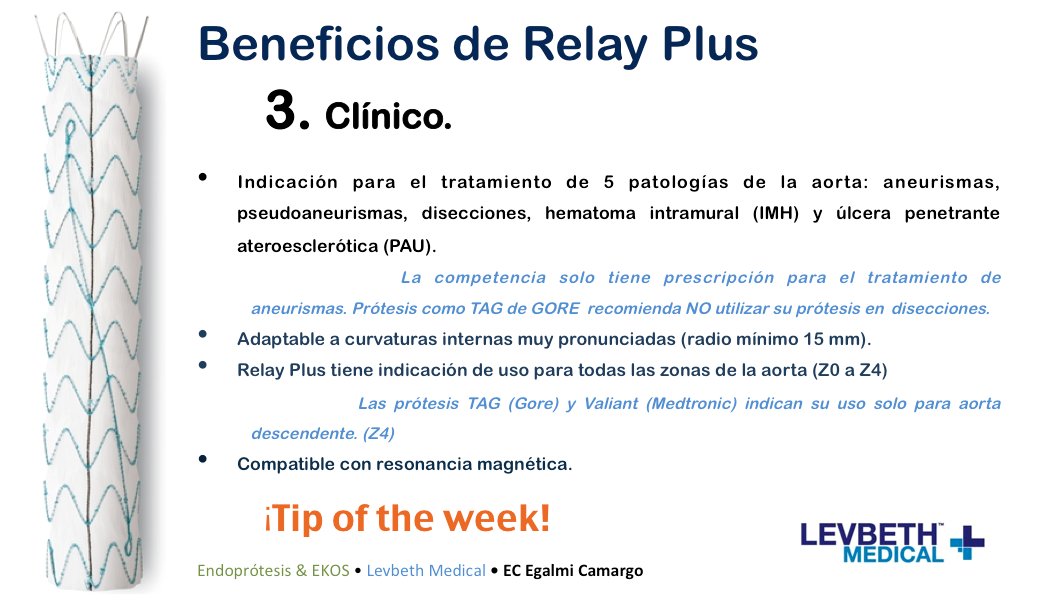 Levbeth_Medical's tweet image. Tip of the week #Endoprótesis #RelayPlus