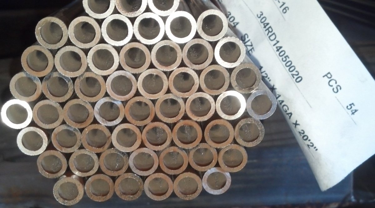 ASTI_NC's tweet photo. 1/2" 14 gauge as-welded tubing ready to ship on #LeapDay #ASTI #americanmade #stainlesssteel https://t.co/FcG6ylSluc