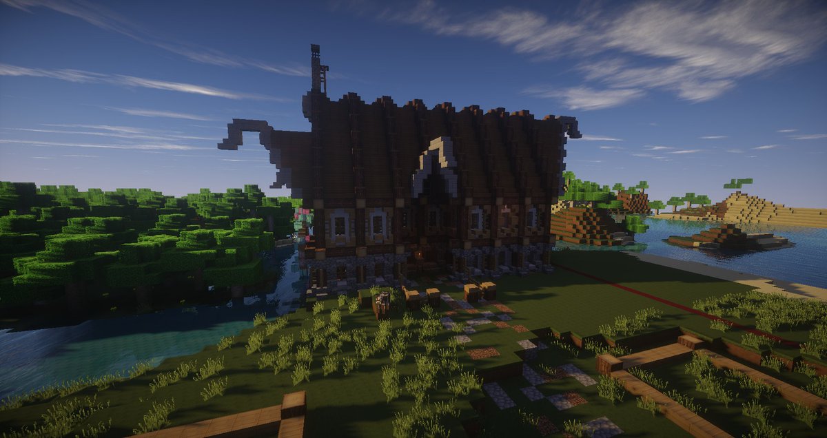 SLGamesServeur's tweet photo. Et boom, maison du Staff et inspiration pour la Ville que VOUS pourrez bâtir sur le survie de SLGames ! https://t.co/LHzkGwGZqD