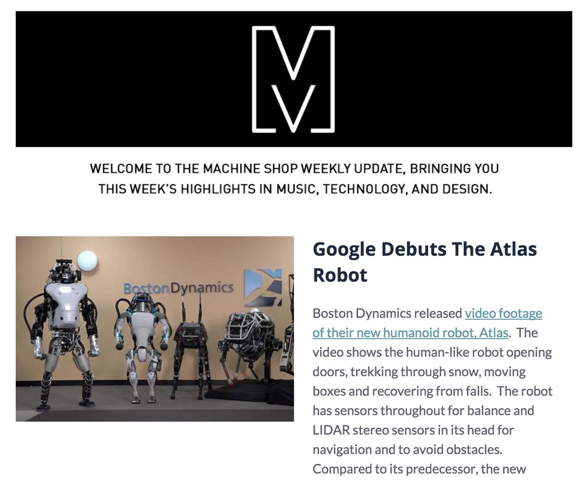 This week's Machine Shop Newsletter: bit.ly/1VNlUSs