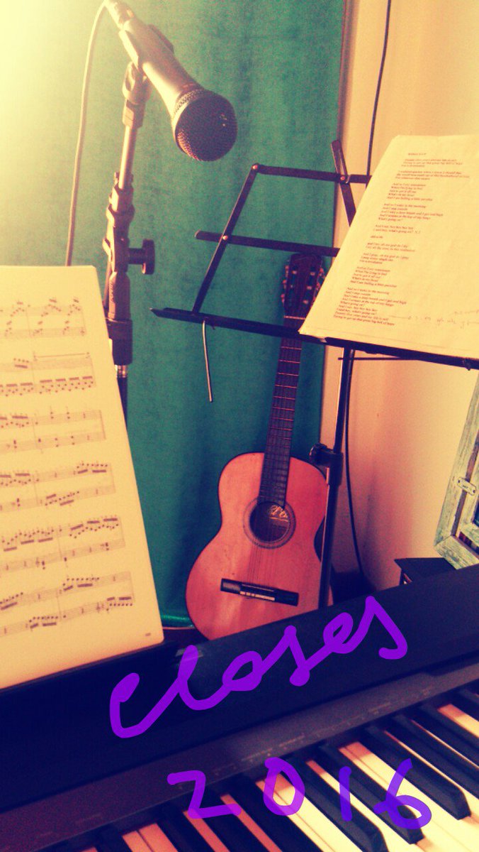 Todo listo para #clasesdecanto 2016 !