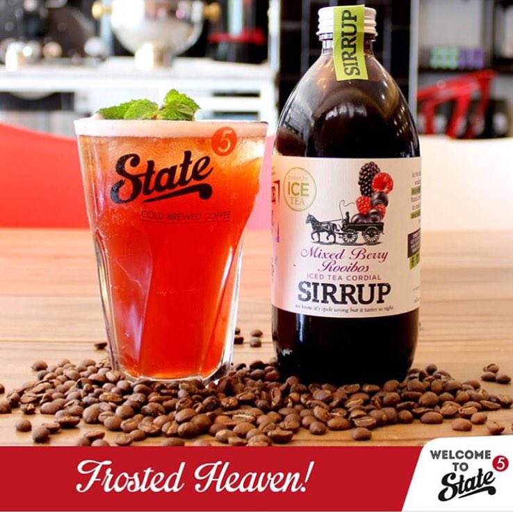 state5sa's tweet image. We'll forgive you for not drinking coffee as long as you are drinking our flavorful hand crafted Rooibos Iced Teas!