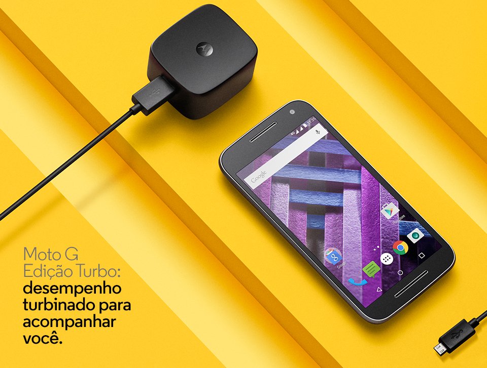 MotorolaBR's tweet photo. Não seja mais refém do seu carregador. Garanta já o seu #MotoG Ed. Turbo em 8x de R$ 177,40 https://t.co/CfFAgdLuzp https://t.co/ph15L8Kq7V