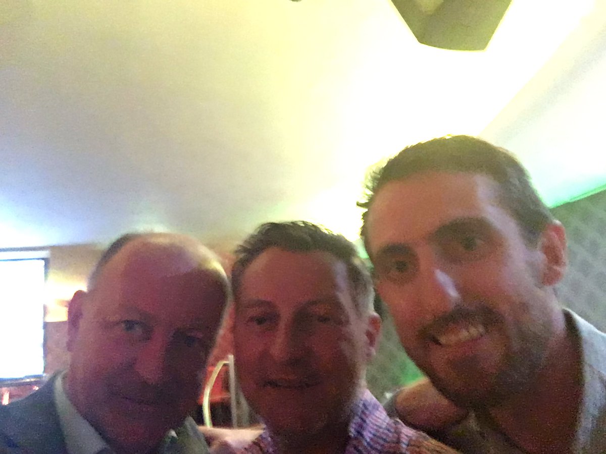 paulofdub's tweet image. Lovely night here with @keithhallissey and @garybyrne1 #trainability