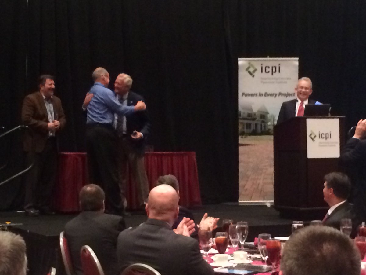 BesserCompany's tweet photo. Besser was recognized for our financial support to the #ICPI Foundation last week in Orlando! #ICONxChange #concrete https://t.co/7PWhSpy2PE