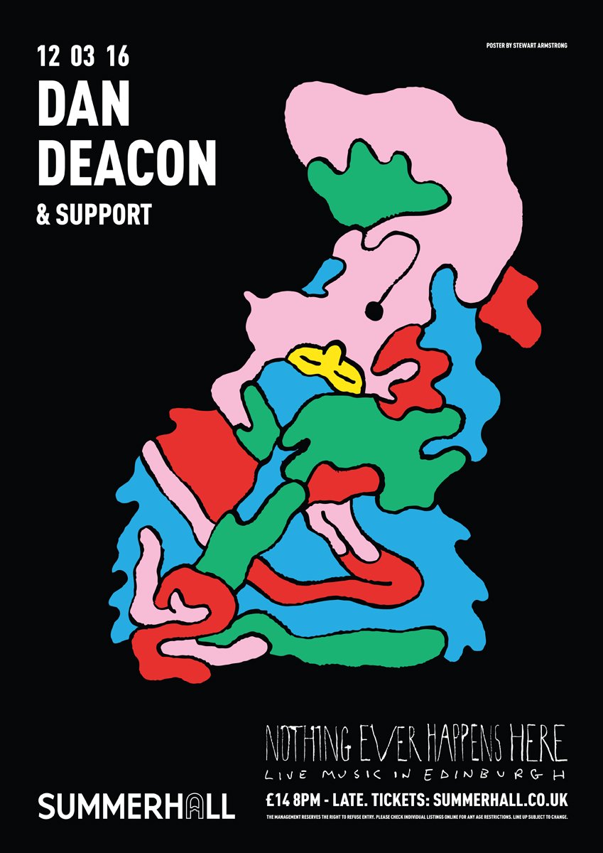 Dan Deacon @ebaynetflix here on 12/3 with support from <a href="/weareNAF/">Numbers Are Futile</a> - tickets going quickly! bit.ly/1RWFlJf
