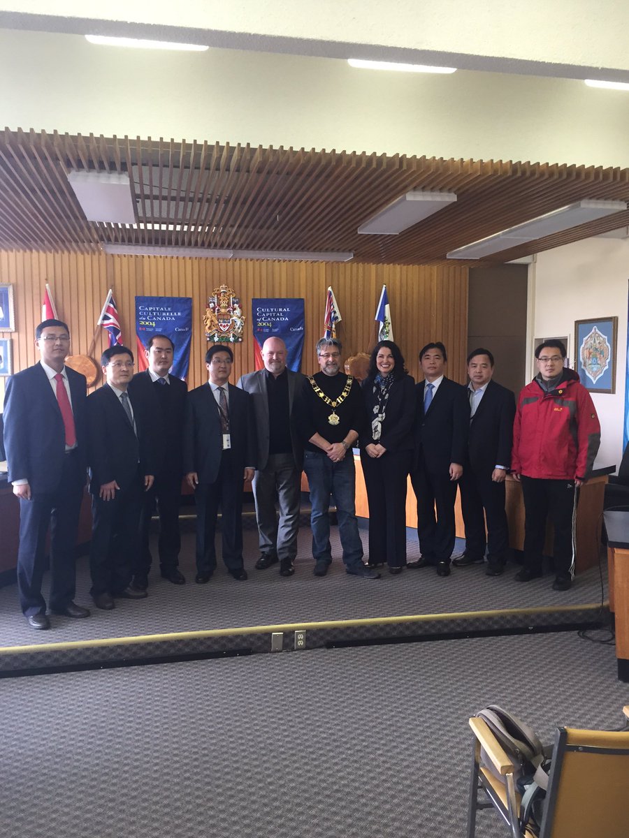 SBS47PR's tweet photo. Thank you Mayor Dave Formosa and @sarandolph1969 for welcoming our teachers from Laiwu, China! @sd47_board https://t.co/TmrlhVbHkU
