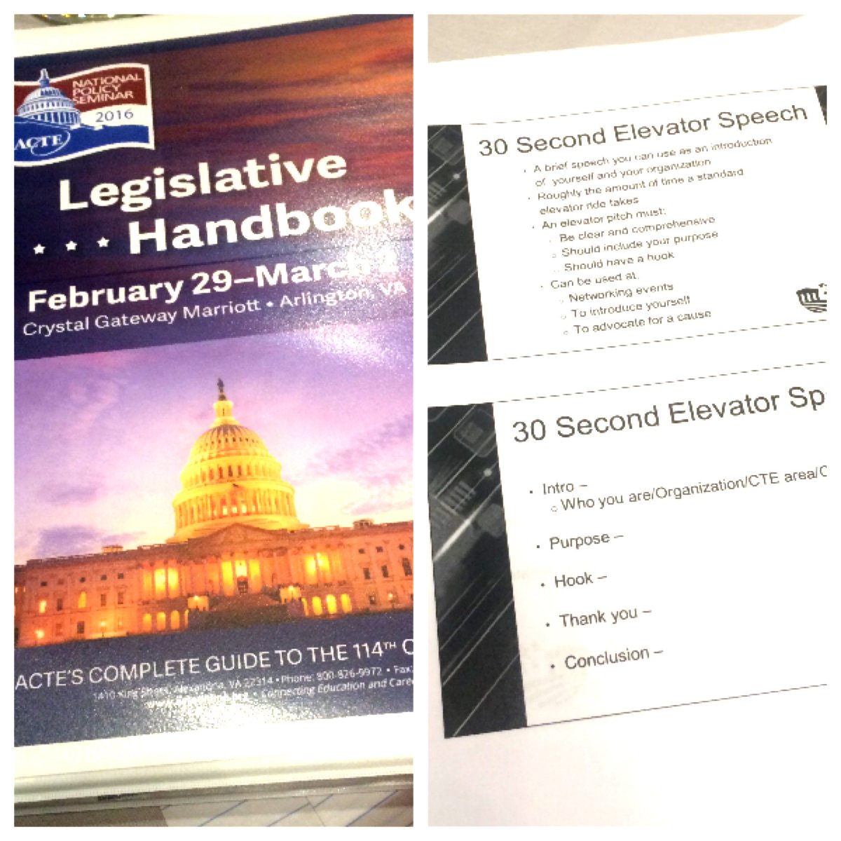 LaCuevaDECA's tweet photo. Over 300 teachers creating their "elevator speeches" to give to Senators on Capital Hill #soundfamiliar #NPS16 https://t.co/1o1seysBre