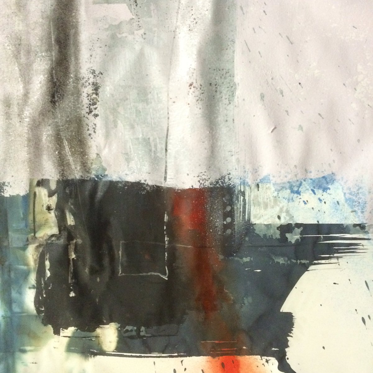 KarenWicks23's tweet photo. #WIP drawing over paint over print; perfect antidote to a stressful day #ATS1516 #fragment https://t.co/oRgHjCRfPV