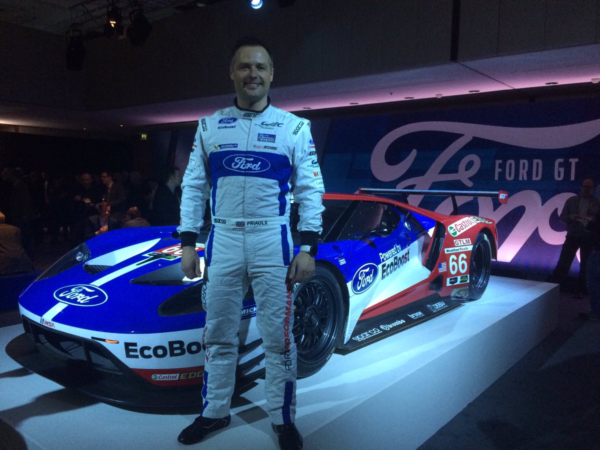Our #FordGT drivers getting involved ahead of #FordGeneva #FordWEC #IMSA