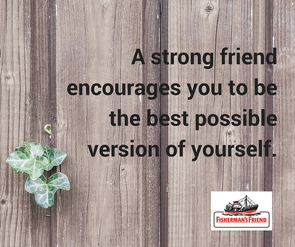 Fishermans_UK's tweet image. Good friends encourage one another. RT if you agree. #TalkAboutStrong