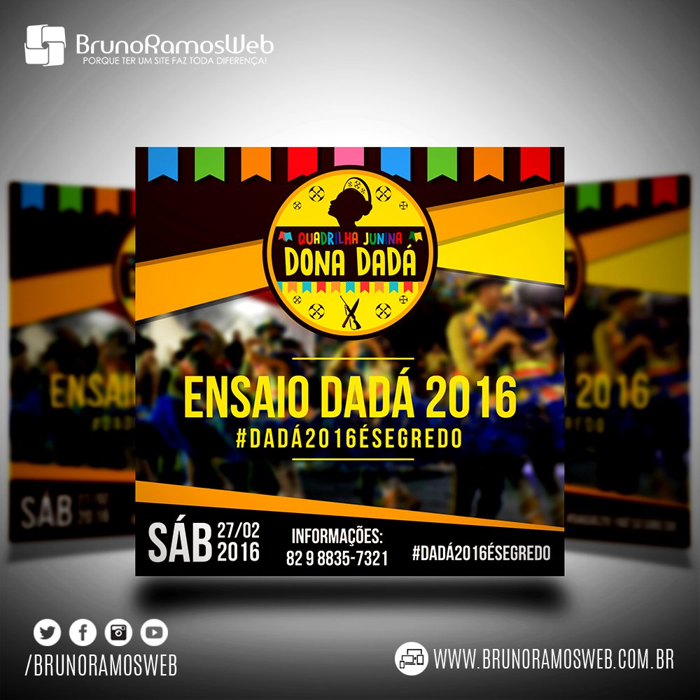 brunoramosweb's tweet photo. Isso é Design Profissional... não confunda as coisas :p #BRWeb #DesignGráfico #Flyer #DonaDadá https://t.co/E0QW9zJtPa