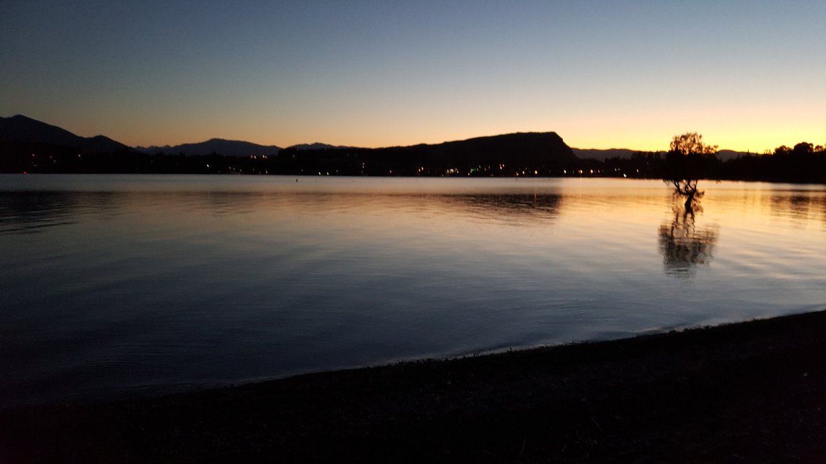 TraceySignal's tweet photo. Beautiful sunrise this morning #thatwanakatree #NZMustDo #lovewanaka #wanaka @tournz @wanakasun @lakewanaka_nz https://t.co/wwdn79wmhi