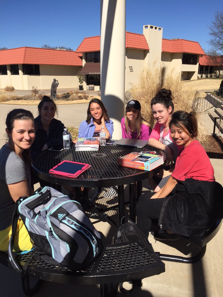 nancyeckerd's tweet image. OKWU kingdom nurses apply faith to their practice #OKWULIFE #guidedbyscripture