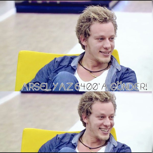 ulkuu3's tweet photo. ARSEL YAZ 6400A GONDER ŞAMPİYON OLSUN! #BigBrotherTR https://t.co/4ekniCJkeU