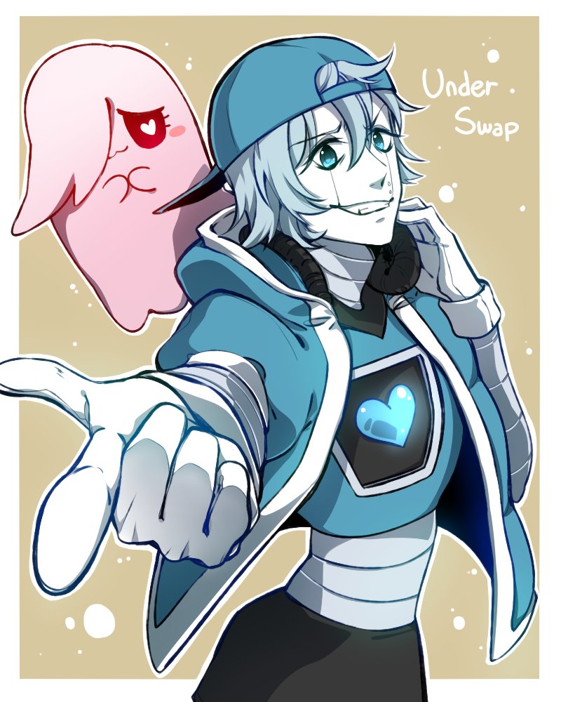 Underswap! necroghostmango.deviantart.com/art/Underswap-Napstablook-5737387...