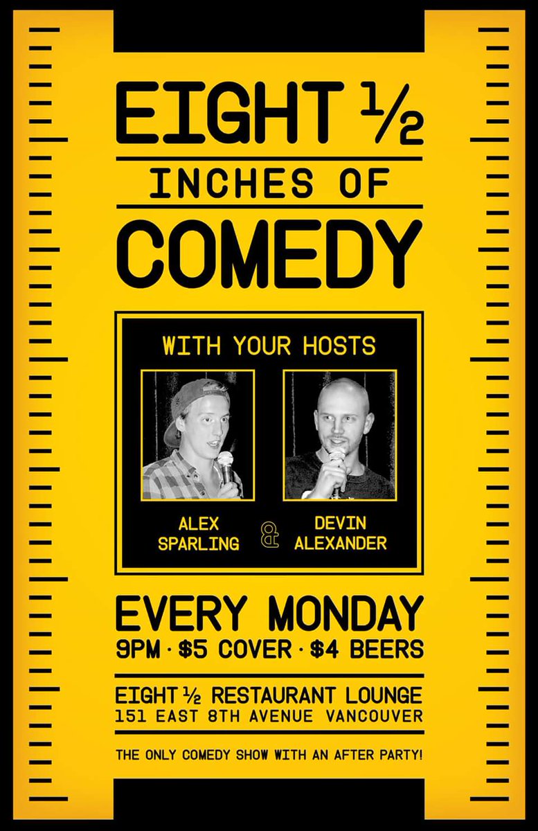 <a href="/kdyercomic/">Kelly Dyer</a> headlines <a href="/eightandahalf/">HOT SPOT</a> tonight! Thanks @Postmarkbrewing for sponsoring! <a href="/ILiveInEastVan/">ILiveInEastVan</a> <a href="/vanhappenings/">Vancouver Happenings</a>