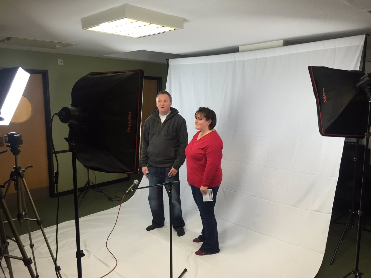 chrisfoote's tweet photo. Filming a short drama skit for this month's @1BigChurch! https://t.co/wQvDPkZWoJ