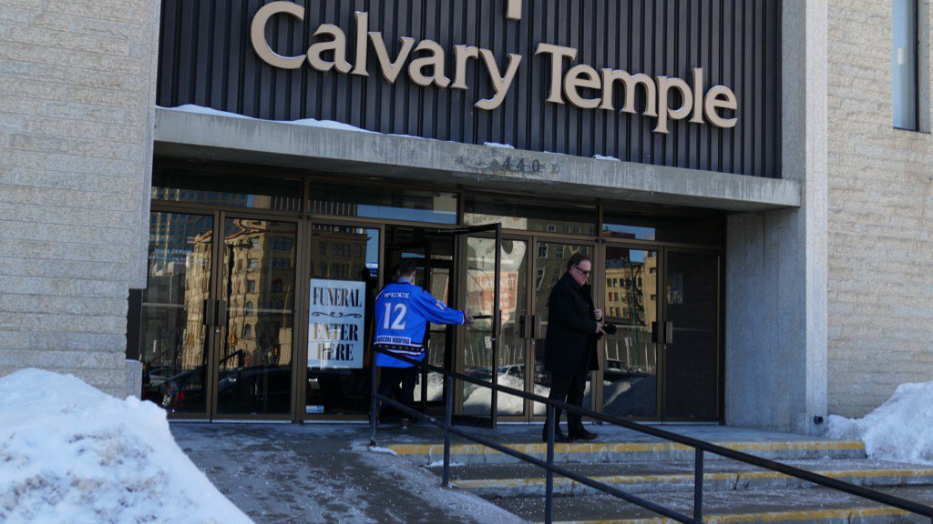 EmpsonJaison's tweet photo. Family and friends attend funeral for Cooper Nemeth today. https://t.co/8RProIJhff