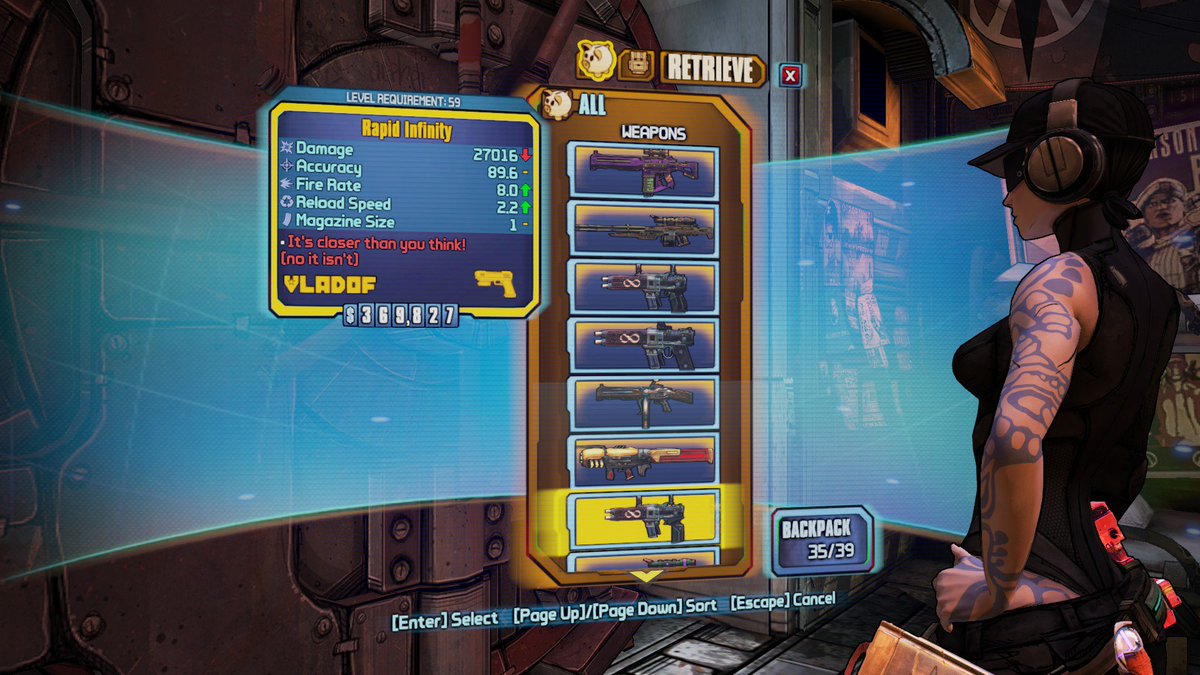 VeronikaCroft's tweet photo. Giving away a #BeeShield and an #InfinityGun both at Level 59. 

@Borderlands 2 PC only.
SteamID veronicachiongbian https://t.co/feAvQJtJU7