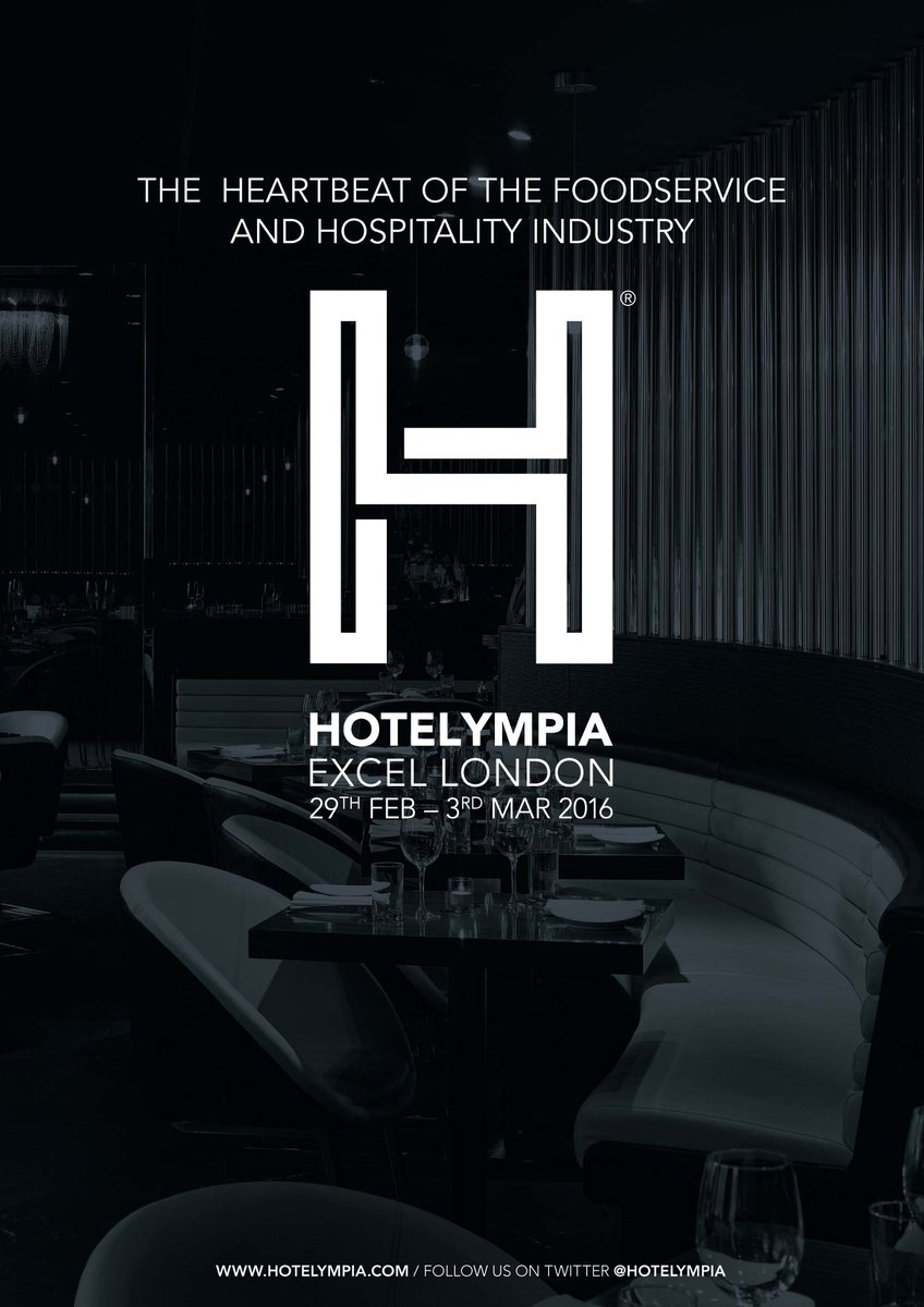Visit us Hotelympia EXCEL London 2016, Booth #2135
Feb. 29 - Mar. 3 2016 
ExCeL London
#Hotelympia #Hotelympia2016