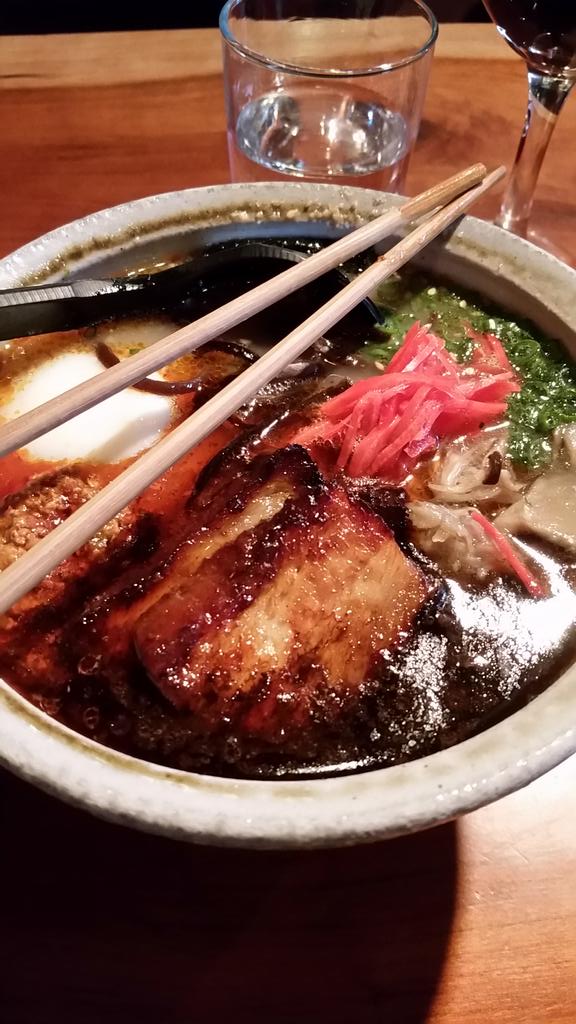cfunkthecuz's tweet photo. @FutoButaRamen Pic from my first visit. Can't say enough about the food here. #spoton #welldamnchef https://t.co/FB7e1ZBnjX