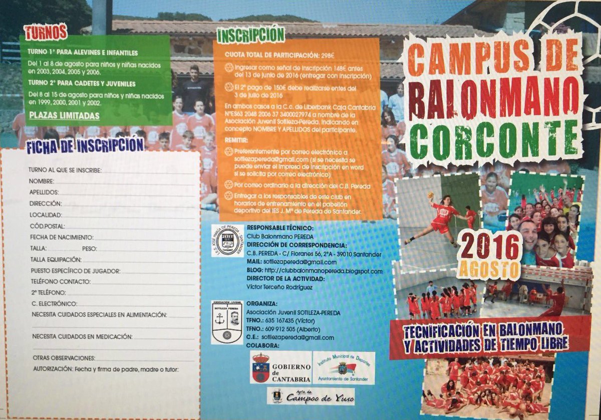 CampusCorconte's tweet photo. Después de corregir unas erratas ahora si que si aquí tenéis el tríptico definitivo #Corconte16 #telovasaperder? https://t.co/PQVaW0znXX