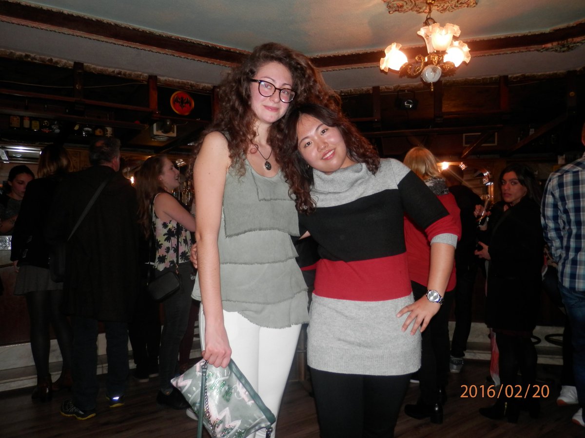 Gracias a <a href="/Trabalingua/">Trabalingua</a> tuvo lugar un evento"da nosa terra", a Foliada, junto a los #erasmus de #Vigo #THISisESN