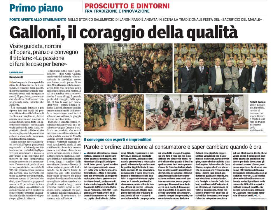 GalloniFratelli's tweet photo. Sesta edizione della "Festa del maiale" Galloni. @mgasbarrino @moser @grandi #movingforward https://t.co/CoBerNnNcf