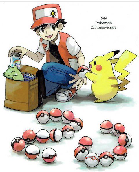Azukiichann's tweet photo. #Pokemon #Pokemon20 #pikachu #ash https://t.co/ydrap89tsF