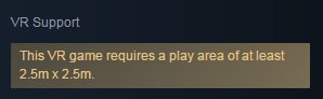 Flayra's tweet photo. ...and suddenly, a new era of "minimum system requirements" is upon us. #gamedev #vr https://t.co/Z728TRzdGt